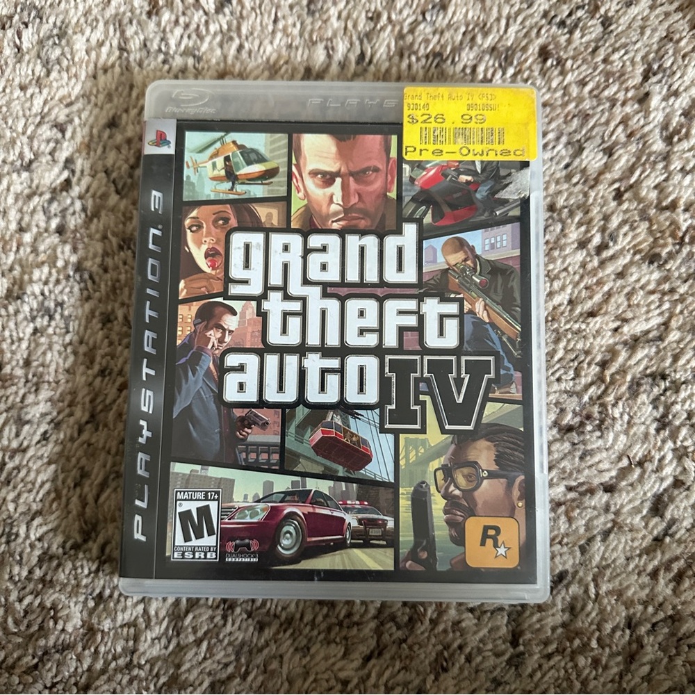 Grand Theft Auto IV for PlayStation 3